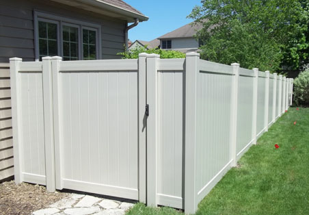 PVC fence